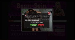 Desktop Screenshot of beau-sein.com
